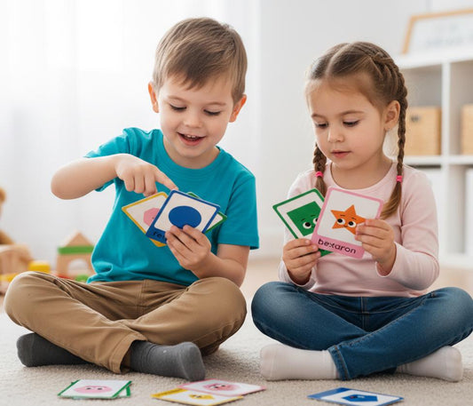 2D Shapes Flashcards for Kids | 12 Montessori Geometry Learning Card | Toddler Shape Recognition | Kindergarten Math  | Digital Download PDF
