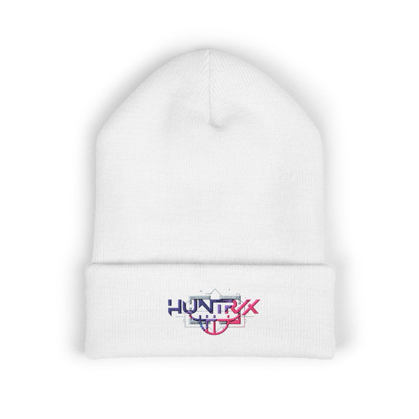 Huntrix logo embroidered Beanie | K-POP Knit Hat | K-POP Demon Hunters Embroidered Beanie | K-POP Logo Embroidered Hat