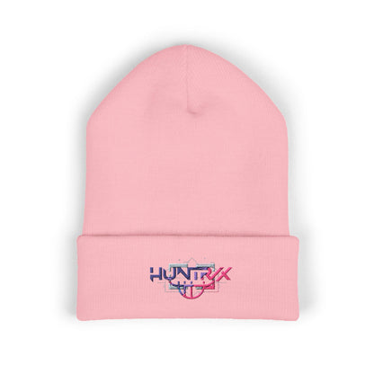 Huntrix logo embroidered Beanie | K-POP Knit Hat | K-POP Demon Hunters Embroidered Beanie | K-POP Logo Embroidered Hat