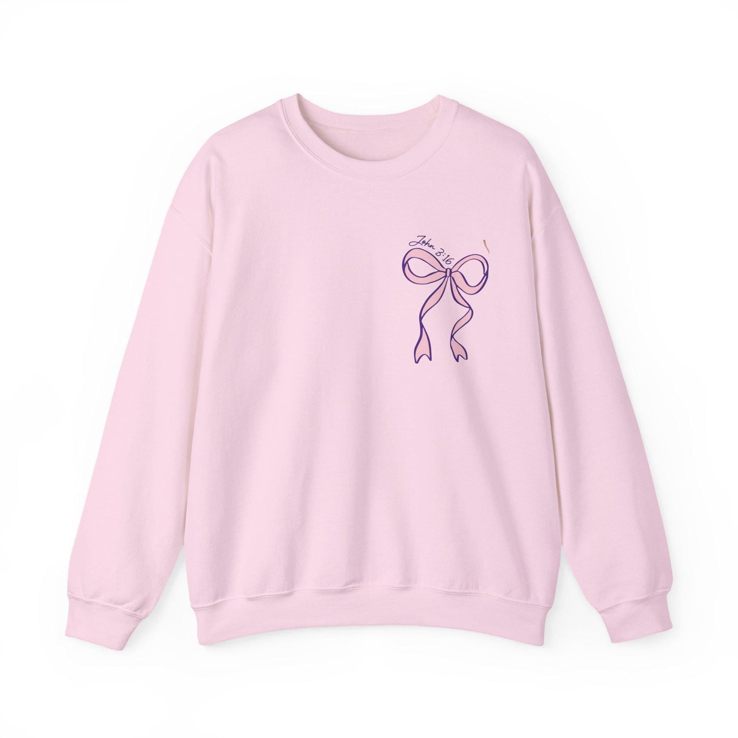 You Are So Loved John 3:16 Bow Sweatshirt | Coquette Bow You Are So Loved Sweatshirt | Jesus Valentine Sweatshirt |John 3 16 Sweatshirt
