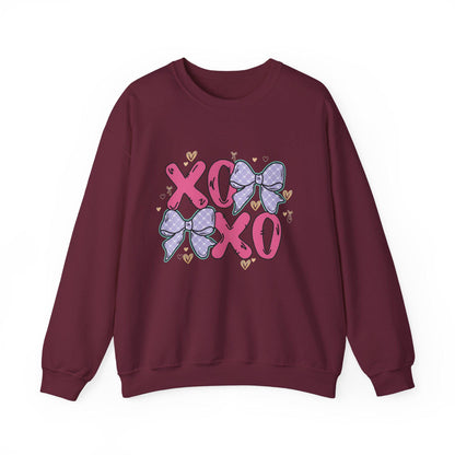 XOXO Bows sweatshirt | XOXO sweatshirt |  Love Letters Sweatshirt | XOXO hugs and kisses sweatshirt | True love Valentines day sweatshirt