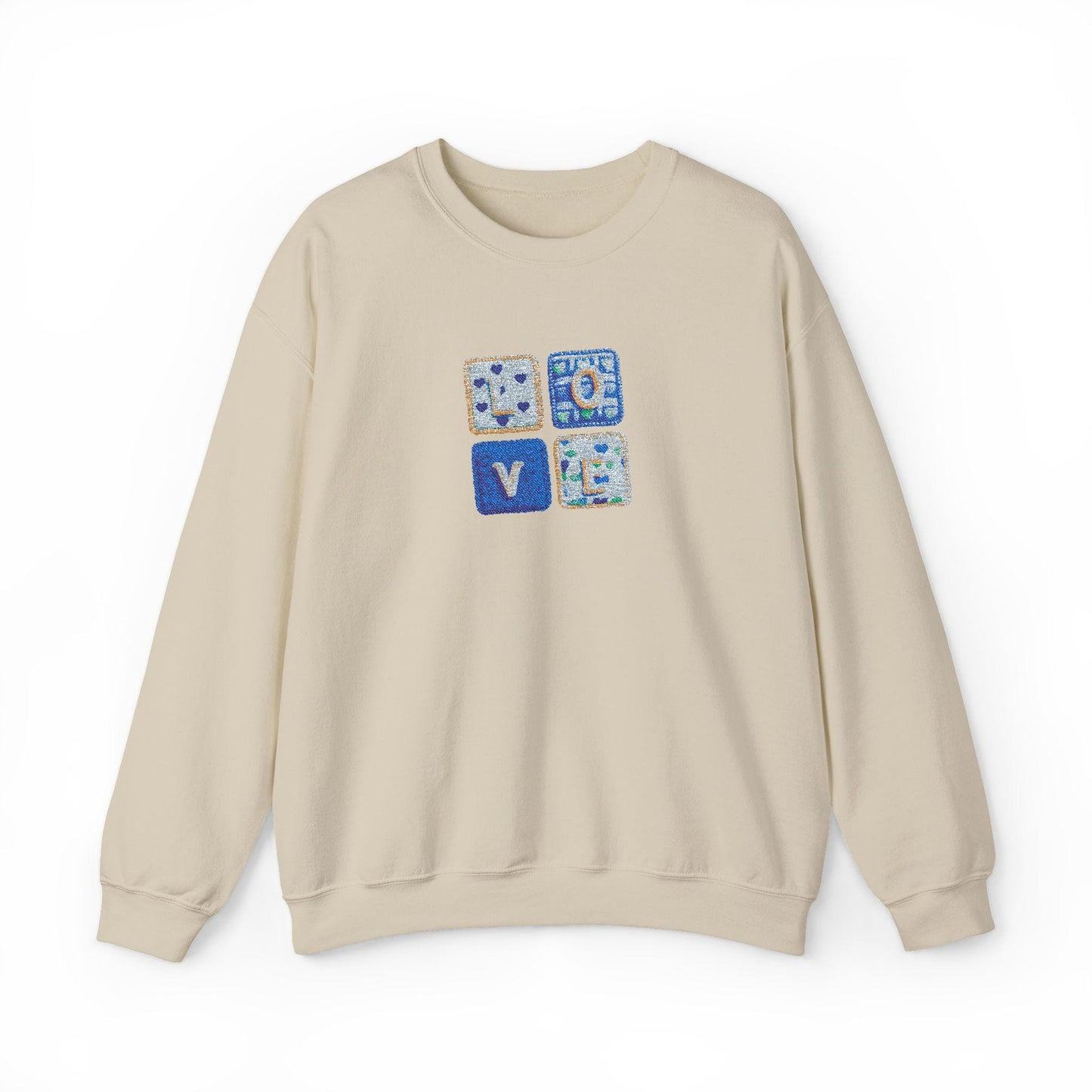 Love Png, Faux Yarn Sweatshirt |  Valentine Day sweatshirt |  Coquette Sweatshirt | Embroidery Sweatshirt |  Valentine Sweatshirt