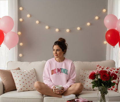 14 Feb Be Mine Valentine sweatshirt |  Preppy Valentine Sweatshirt | Coloured Checkered Valentine Sweatshirt |  Leopard Heart Vday