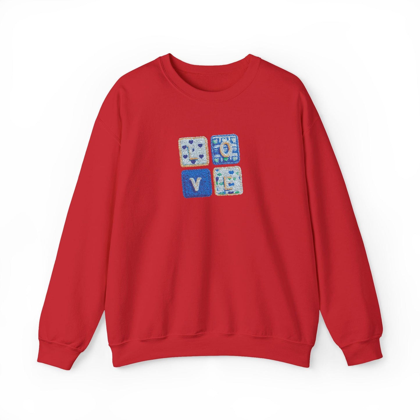 Love Png, Faux Yarn Sweatshirt |  Valentine Day sweatshirt |  Coquette Sweatshirt | Embroidery Sweatshirt |  Valentine Sweatshirt