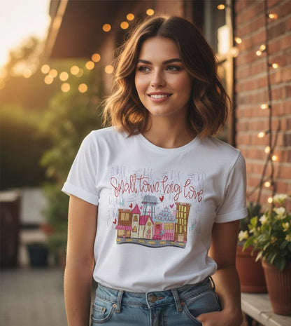 Small Town Valentines Tshirt |  V Day Tshirt |  February 14 Tshirt | Holiday Tshirt | Preppy Tshirt |  Love Tshirt |  Be Mine Tshirt