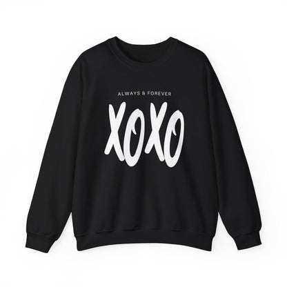 Always & Forever XOXO Sweatshirt | Valentine's Xoxo Crewneck | Xoxo Sweatshirt | Valentine Xoxo Gift