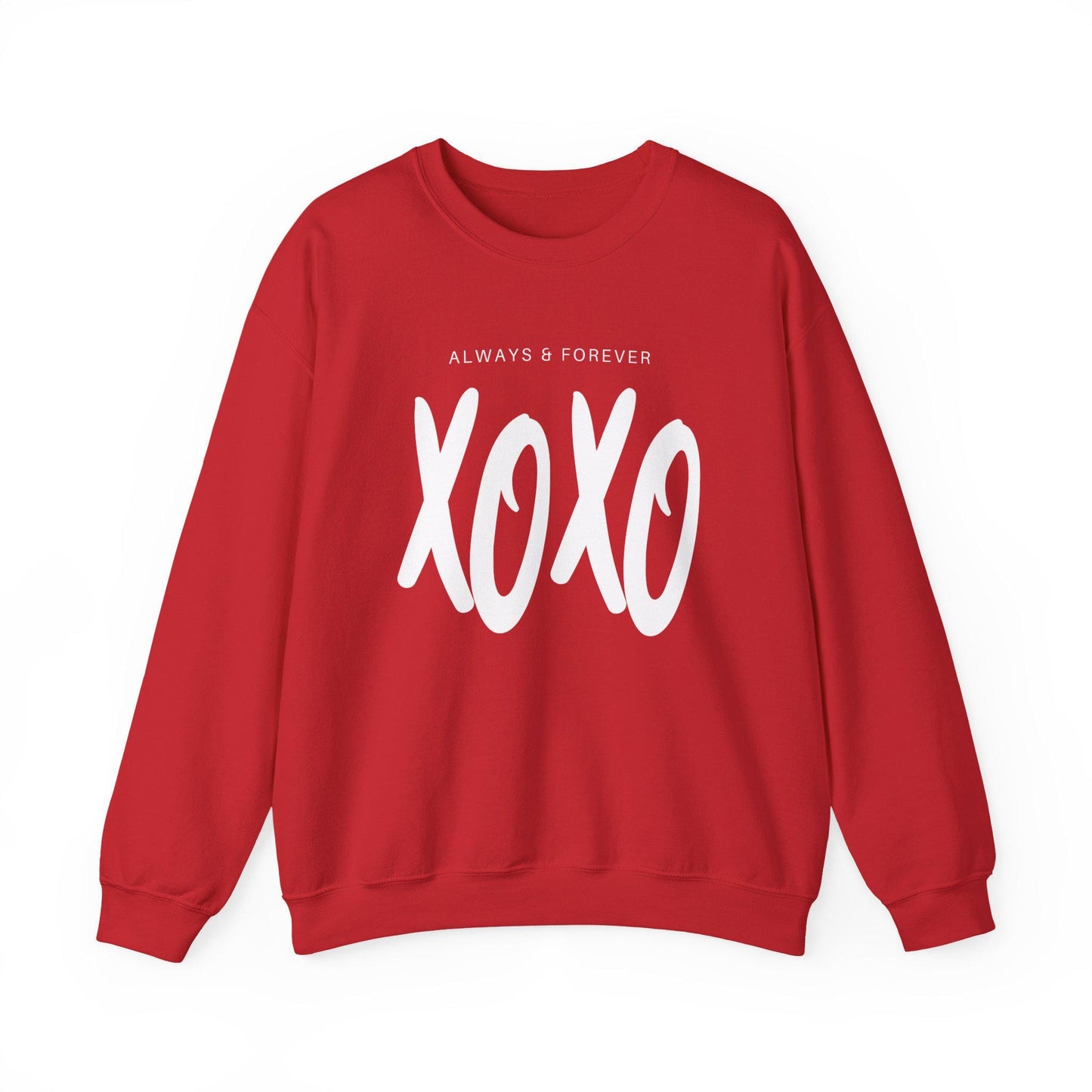 Always & Forever XOXO Sweatshirt | Valentine's Xoxo Crewneck | Xoxo Sweatshirt | Valentine Xoxo Gift