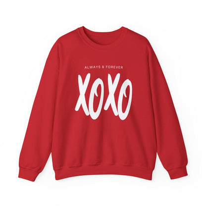 Always & Forever XOXO Sweatshirt | Valentine's Xoxo Crewneck | Xoxo Sweatshirt | Valentine Xoxo Gift
