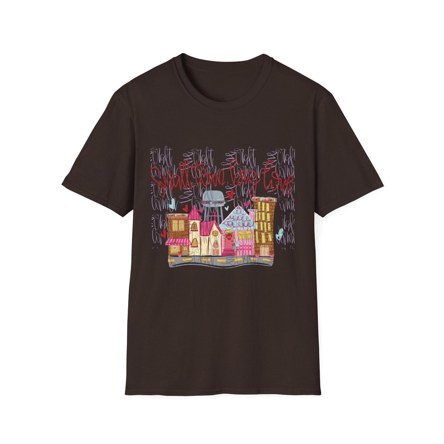 Small Town Valentines Tshirt |  V Day Tshirt |  February 14 Tshirt | Holiday Tshirt | Preppy Tshirt |  Love Tshirt |  Be Mine Tshirt