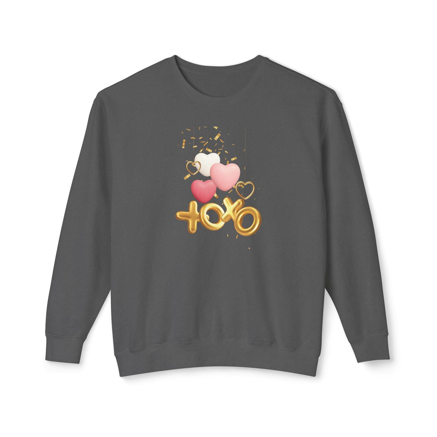 Valentine Xoxo sweatshirt | Xoxo Couquette | Unisex Xoxo Sweatshirt | Xoxo Sweatshirt | V Day Seerusucker Sweatshirt | Faux  Sweatshirt