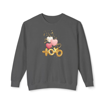 Valentine Xoxo sweatshirt | Xoxo Couquette | Unisex Xoxo Sweatshirt | Xoxo Sweatshirt | V Day Seerusucker Sweatshirt | Faux  Sweatshirt