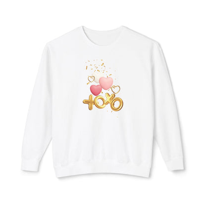 Valentine Xoxo sweatshirt | Xoxo Couquette | Unisex Xoxo Sweatshirt | Xoxo Sweatshirt | V Day Seerusucker Sweatshirt | Faux  Sweatshirt