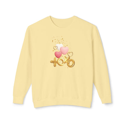 Valentine Xoxo sweatshirt | Xoxo Couquette | Unisex Xoxo Sweatshirt | Xoxo Sweatshirt | V Day Seerusucker Sweatshirt | Faux  Sweatshirt