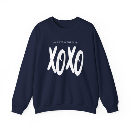 Always & Forever XOXO Sweatshirt | Valentine's Xoxo Crewneck | Xoxo Sweatshirt | Valentine Xoxo Gift