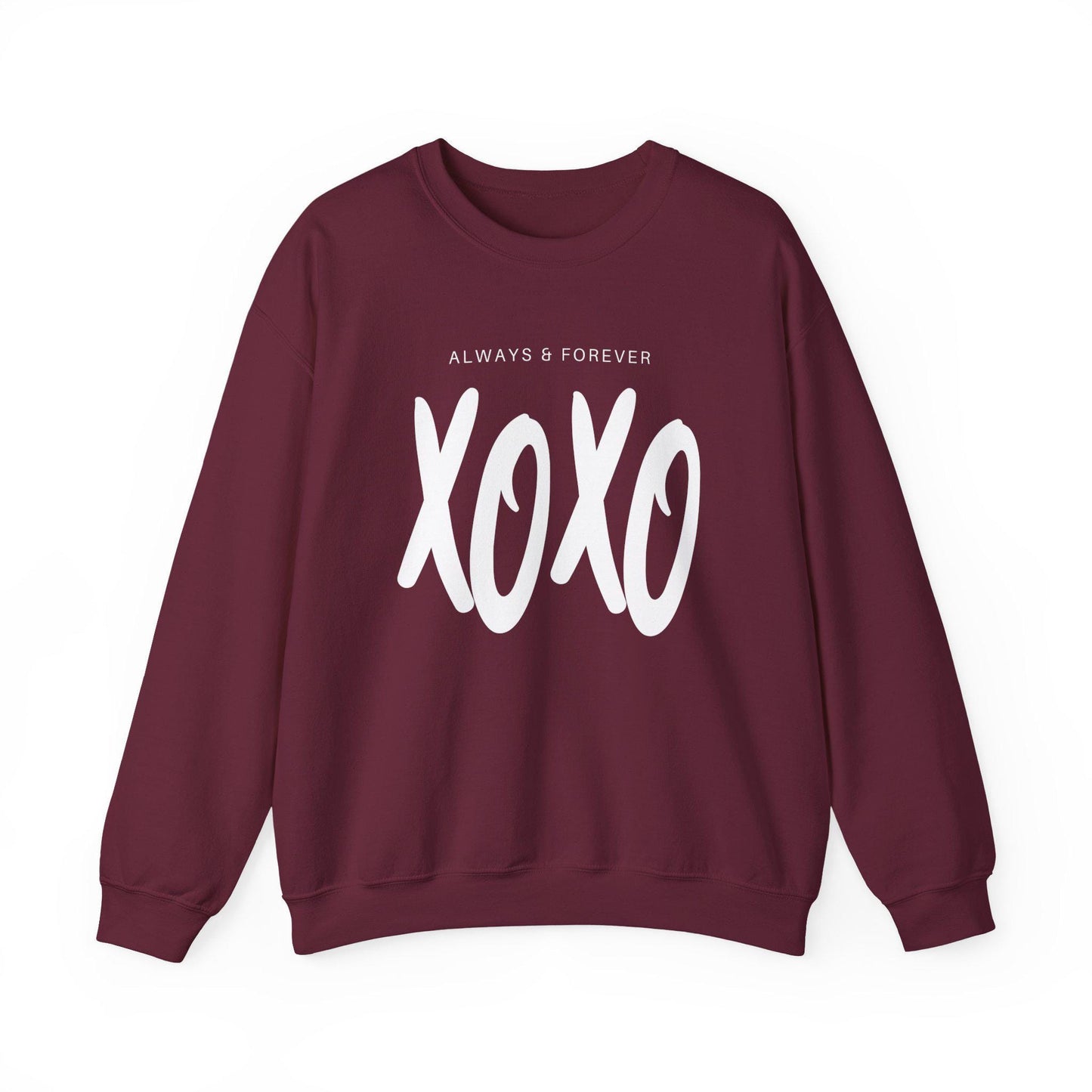 Always & Forever XOXO Sweatshirt | Valentine's Xoxo Crewneck | Xoxo Sweatshirt | Valentine Xoxo Gift