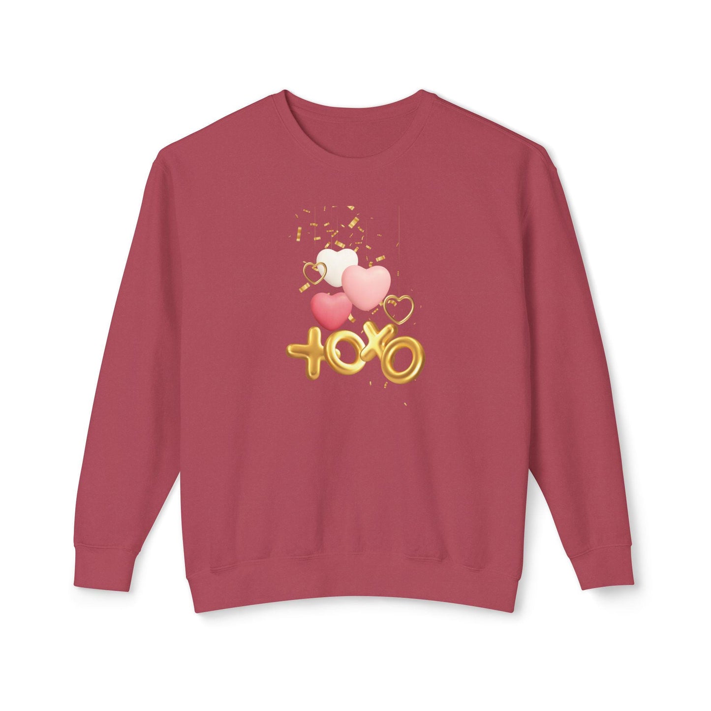 Valentine Xoxo sweatshirt | Xoxo Couquette | Unisex Xoxo Sweatshirt | Xoxo Sweatshirt | V Day Seerusucker Sweatshirt | Faux  Sweatshirt
