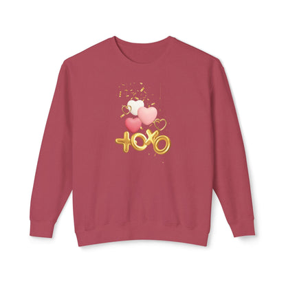 Valentine Xoxo sweatshirt | Xoxo Couquette | Unisex Xoxo Sweatshirt | Xoxo Sweatshirt | V Day Seerusucker Sweatshirt | Faux  Sweatshirt