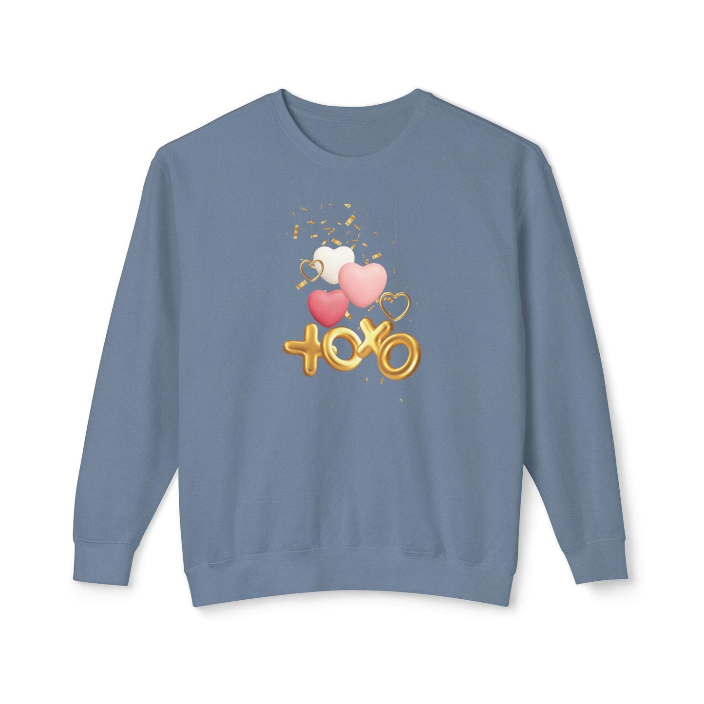 Valentine Xoxo sweatshirt | Xoxo Couquette | Unisex Xoxo Sweatshirt | Xoxo Sweatshirt | V Day Seerusucker Sweatshirt | Faux  Sweatshirt