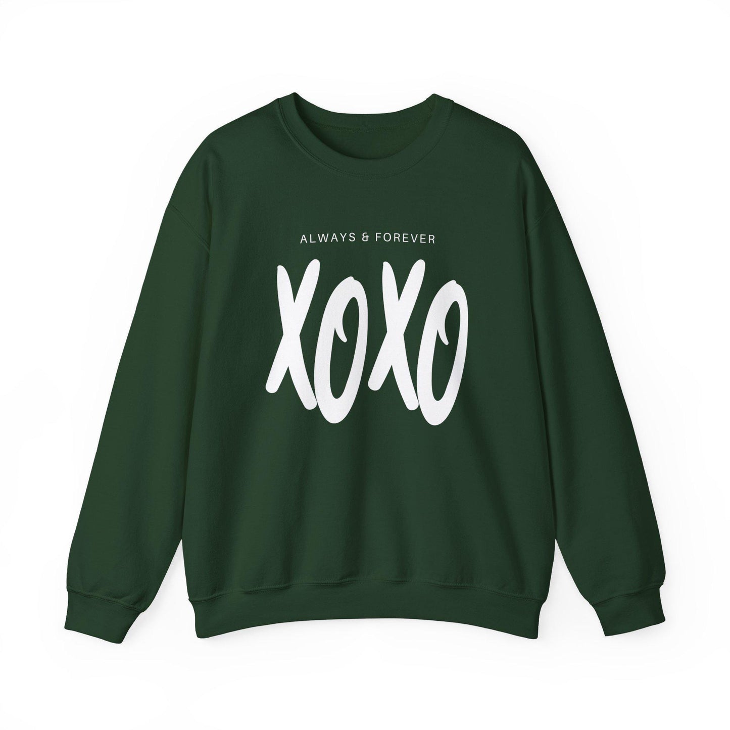 Always & Forever XOXO Sweatshirt | Valentine's Xoxo Crewneck | Xoxo Sweatshirt | Valentine Xoxo Gift