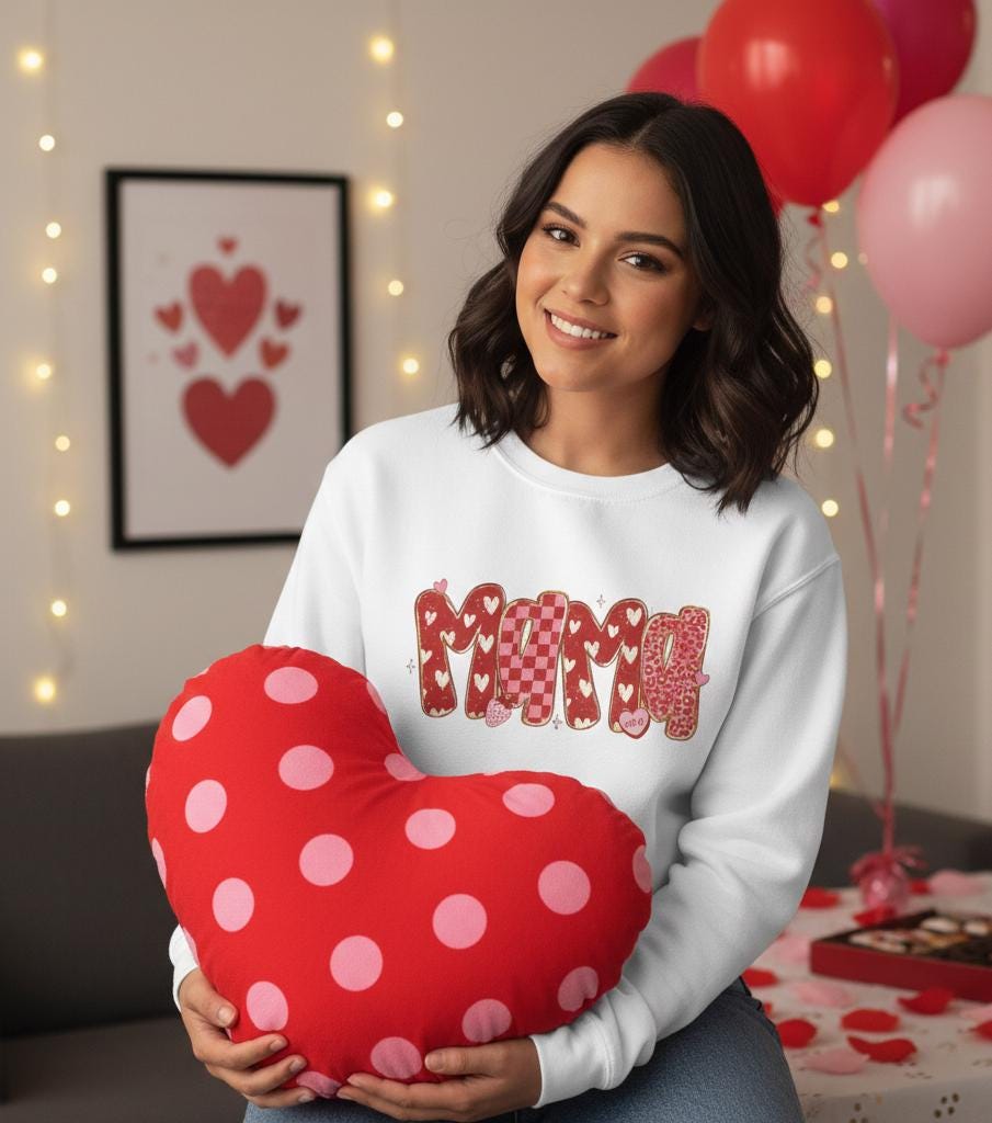 14 Feb |  Preppy Mama Valentine Glitter Sweatshirt | Mimi Nana Gigi Valentine Sweatshirt | Leopard Checkered Valentine | Heart Valentine
