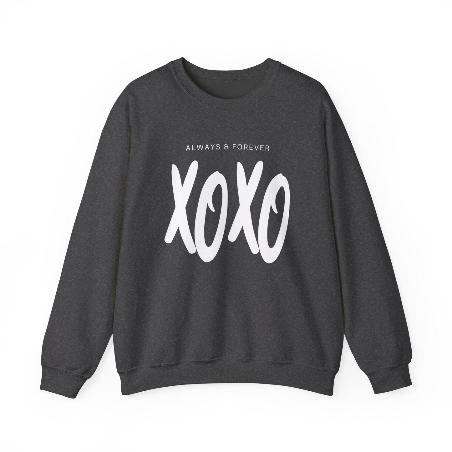 Always & Forever XOXO Sweatshirt | Valentine's Xoxo Crewneck | Xoxo Sweatshirt | Valentine Xoxo Gift
