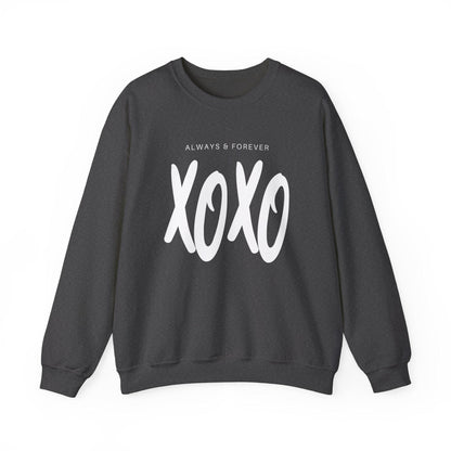 Always & Forever XOXO Sweatshirt | Valentine's Xoxo Crewneck | Xoxo Sweatshirt | Valentine Xoxo Gift