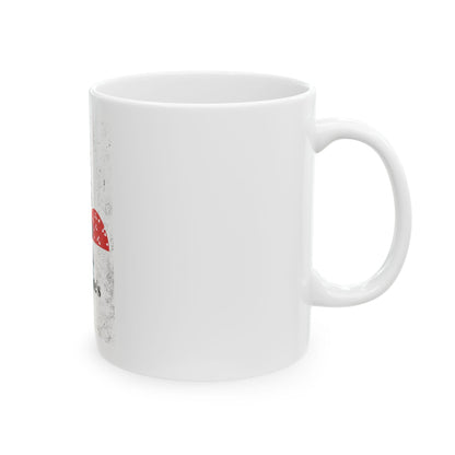 Valentine Ladybug Illustration Mug | Ceramic Coffee Cup