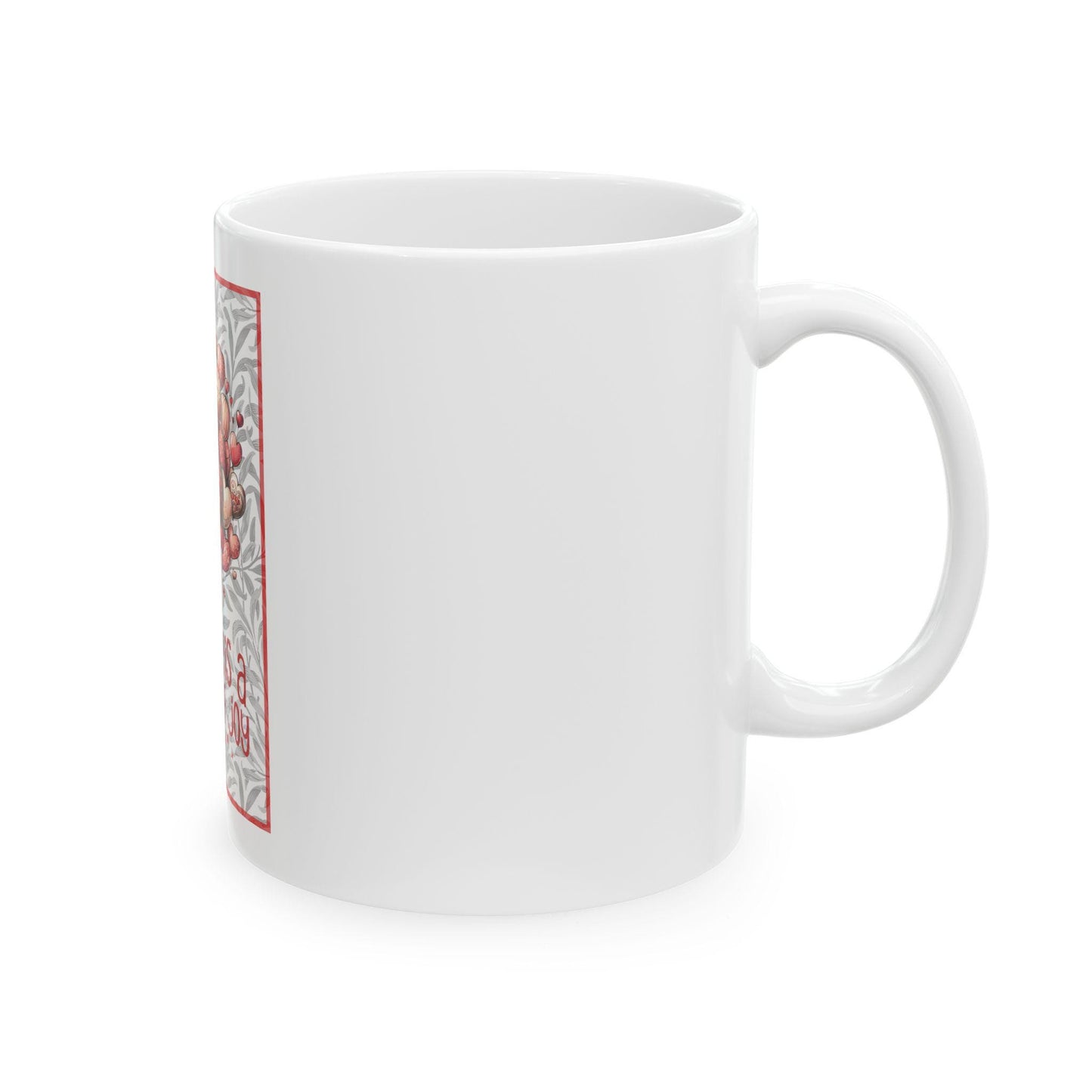 Our Love Is a Bundle of Joy Mug | Heart Bouquet Ceramic Coffee Cup