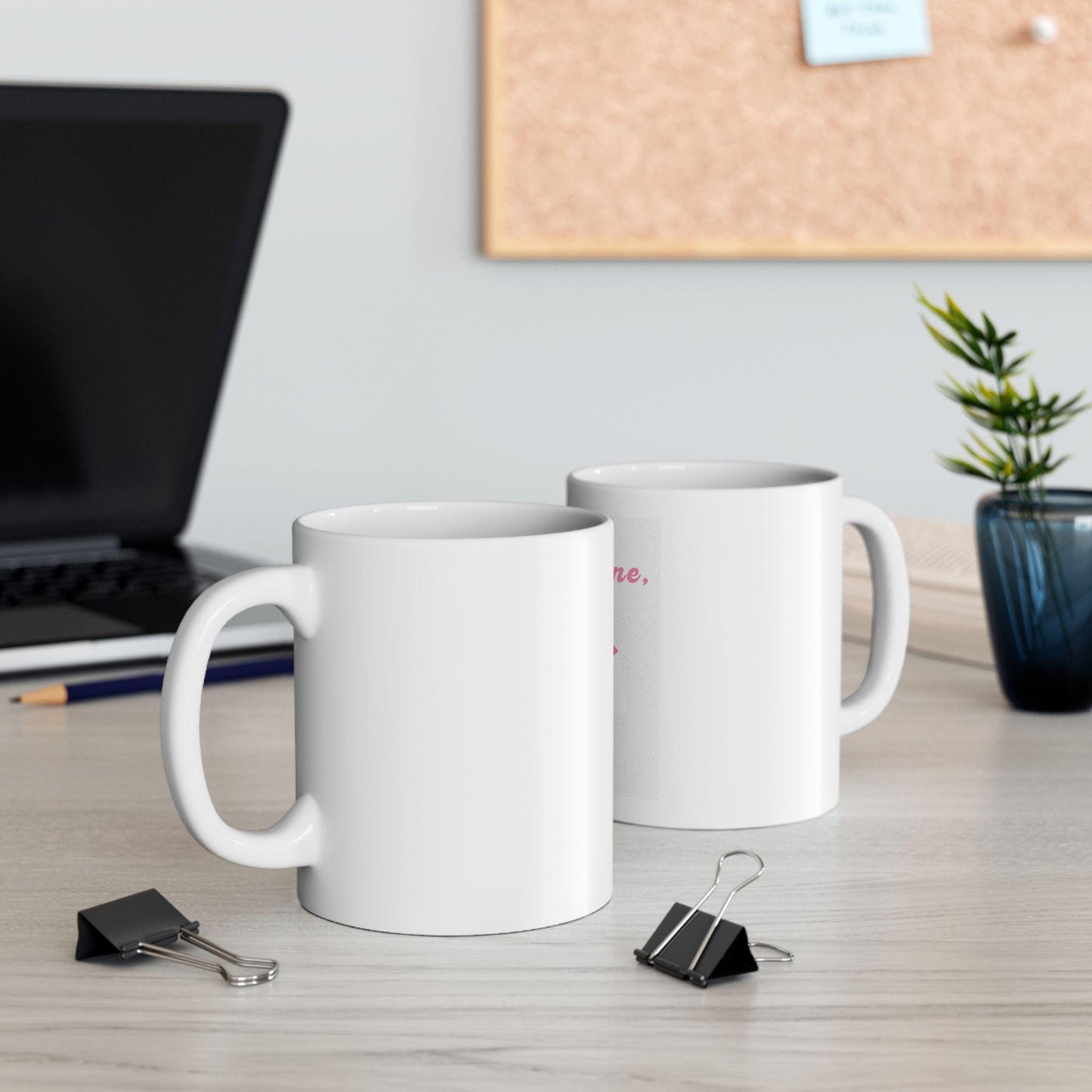 Be Mine Heart Envelope Mug | Valentine Ceramic Mug