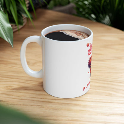 Chibi Couple Mug | Valentine's Day Gift, Love Story Ceramic