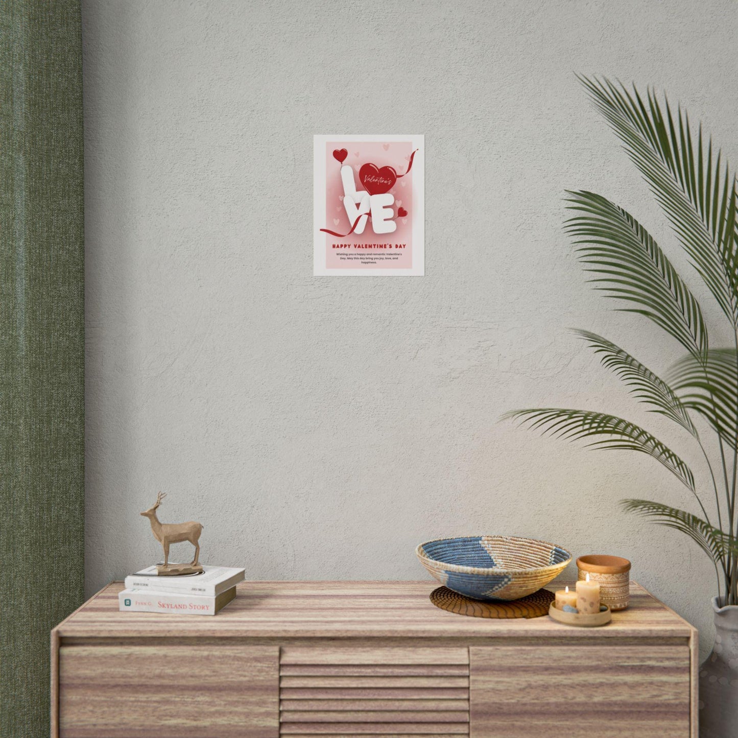 Valentine Love Heart poster | Rolled Posters