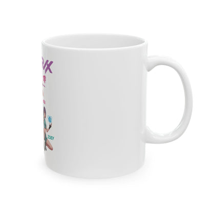 Huntrix Mug | Rumi Mira Zoey Character Art Ceramic Mug | K-POP Demon Hunters Mug