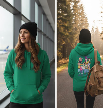 Demon Hunters K-Pop Hoodie | K-POP Demon Hunters Unisex Hoodie | Huntrix Unisex Hoodie | Saja Boys Unisex Hoodie | K-POP Unisex Hoodie