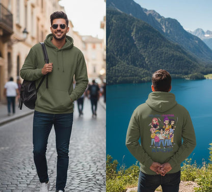 Demon Hunters K-Pop Hoodie | K-POP Demon Hunters Unisex Hoodie | Huntrix Unisex Hoodie | Saja Boys Unisex Hoodie | K-POP Unisex Hoodie