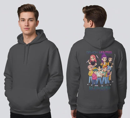 Demon Hunters K-Pop Hoodie | K-POP Demon Hunters Unisex Hoodie | Huntrix Unisex Hoodie | Saja Boys Unisex Hoodie | K-POP Unisex Hoodie