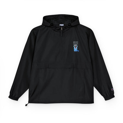 K-POP Derpy Tiger chest print Anorak Jacket | K-POP Demon Hunters Unisex Jacket | Huntrix Derpy Tiger Unisex Jacket | K-POP Unisex Jacket