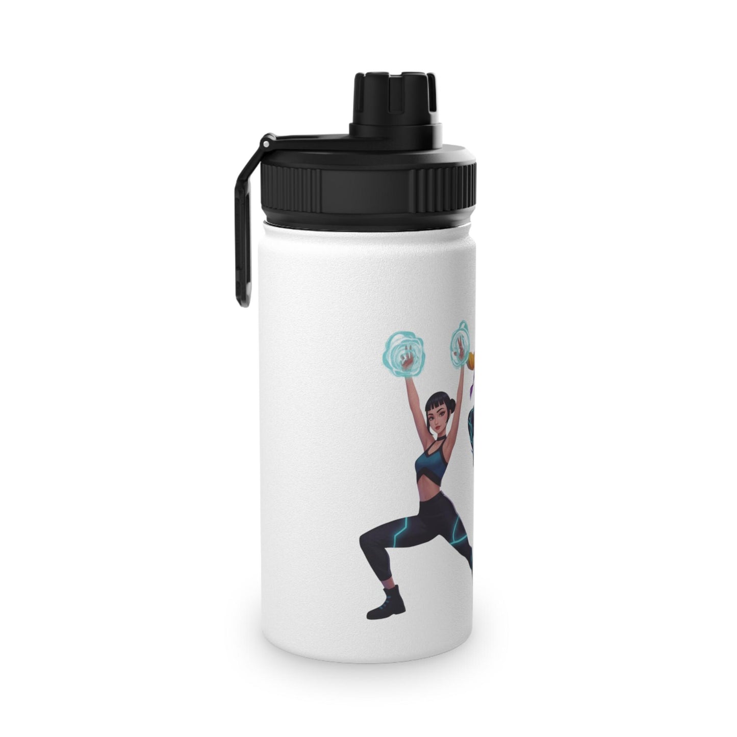 K-POP Demon Hunters water bottle | K-POP Stainless Steel Sports Lid | Huntrix Girls Stainless Steel Sports Lid | K-POP Sports Lid