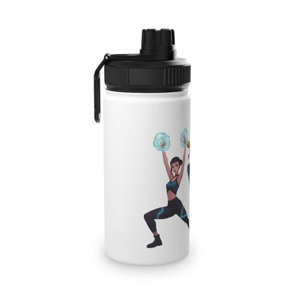 K-POP Demon Hunters water bottle | K-POP Stainless Steel Sports Lid | Huntrix Girls Stainless Steel Sports Lid | K-POP Sports Lid