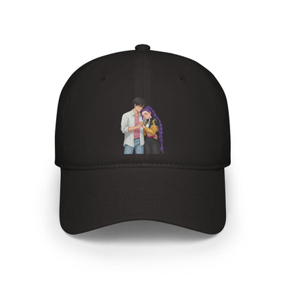 K-Pop Couple Baseball Cap | K-Pop Romantic Illustration cap | Rumi and Jinu Couple Baseball Cap | Huntrix Couple Baseball Valentine Gift