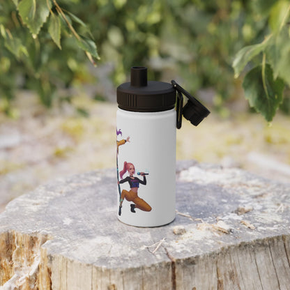 K-POP Demon Hunters water bottle | K-POP Stainless Steel Sports Lid | Huntrix Girls Stainless Steel Sports Lid | K-POP Sports Lid