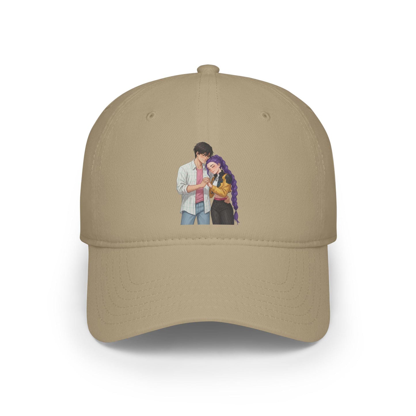 K-Pop Couple Baseball Cap | K-Pop Romantic Illustration cap | Rumi and Jinu Couple Baseball Cap | Huntrix Couple Baseball Valentine Gift