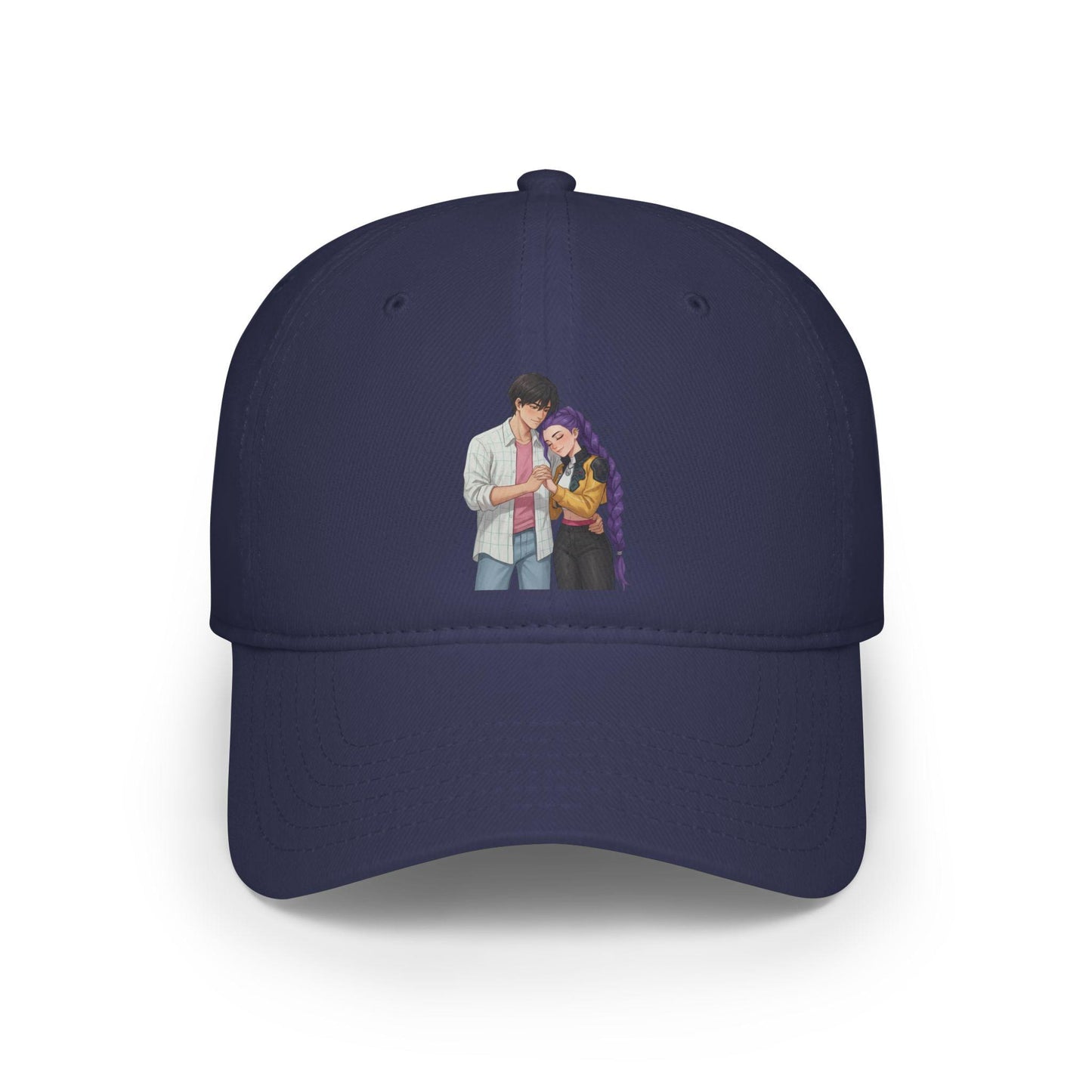 K-Pop Couple Baseball Cap | K-Pop Romantic Illustration cap | Rumi and Jinu Couple Baseball Cap | Huntrix Couple Baseball Valentine Gift