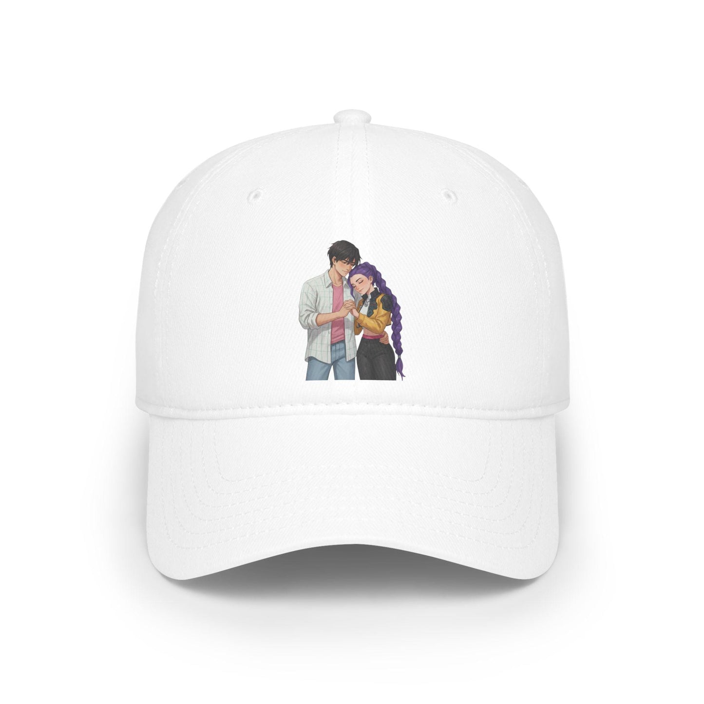 K-Pop Couple Baseball Cap | K-Pop Romantic Illustration cap | Rumi and Jinu Couple Baseball Cap | Huntrix Couple Baseball Valentine Gift