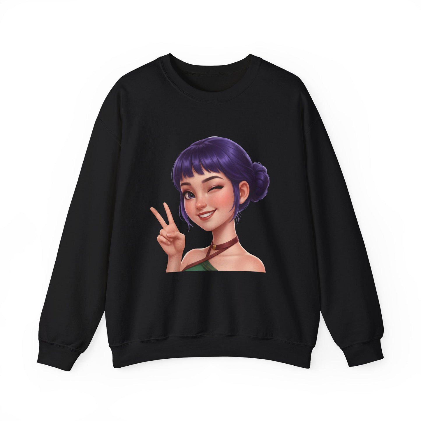 K-Pop Hunter Zoey Sweatshirt | Zoey Hunter Sweatshirt | K-Pop Demon Hunter Sweatshirt | Zoey Huntrix Sweatshirt | K-Pop Zoey Sweatshirt