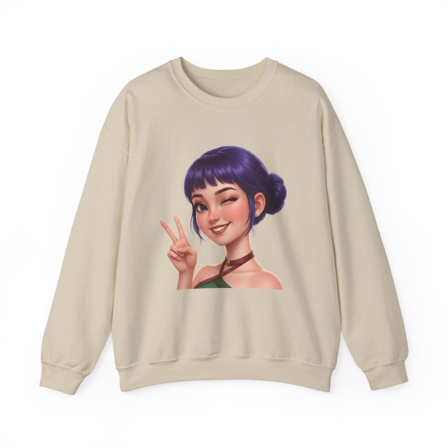 K-Pop Hunter Zoey Sweatshirt | Zoey Hunter Sweatshirt | K-Pop Demon Hunter Sweatshirt | Zoey Huntrix Sweatshirt | K-Pop Zoey Sweatshirt