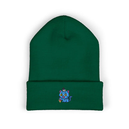 K-Pop Derpy Tiger Embroidery Beanie | Huntrix Demon Hunters Derpy Tiger Beanie | K-Pop Demon Hunters Beanie | K-Pop Derpy Tiger Cap
