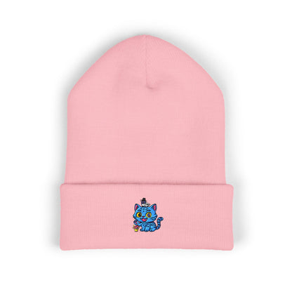K-Pop Derpy Tiger Embroidery Beanie | Huntrix Demon Hunters Derpy Tiger Beanie | K-Pop Demon Hunters Beanie | K-Pop Derpy Tiger Cap