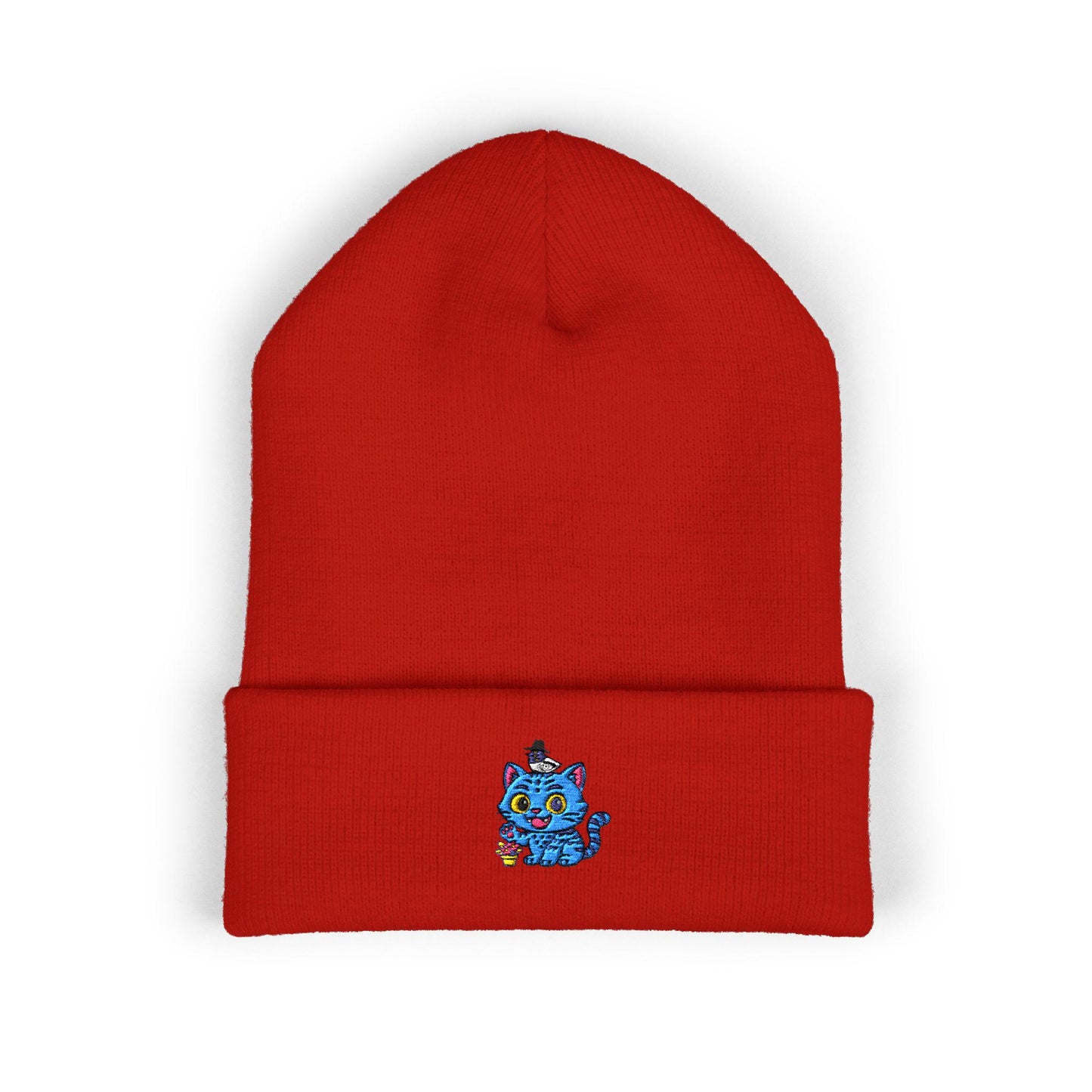 K-Pop Derpy Tiger Embroidery Beanie | Huntrix Demon Hunters Derpy Tiger Beanie | K-Pop Demon Hunters Beanie | K-Pop Derpy Tiger Cap