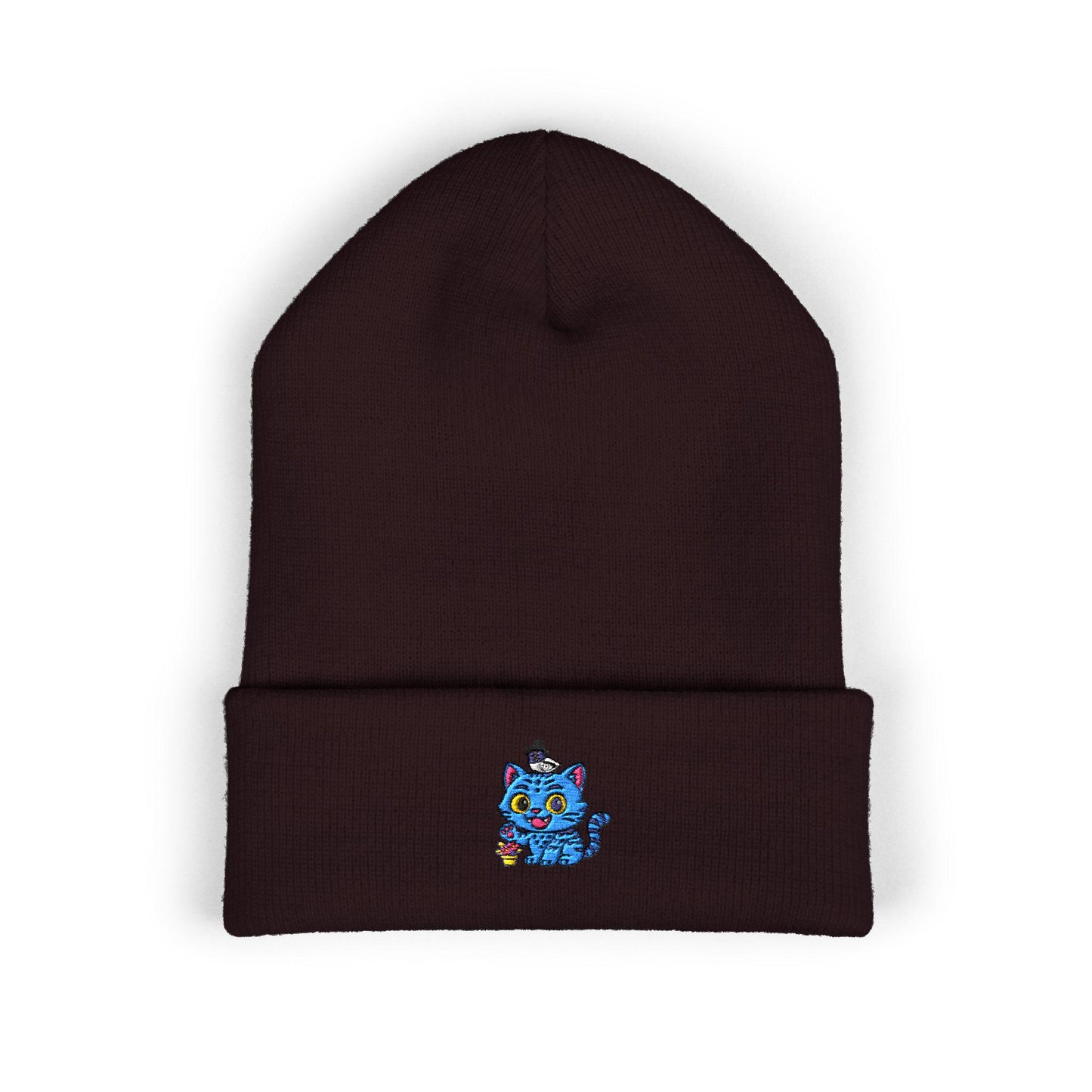 K-Pop Derpy Tiger Embroidery Beanie | Huntrix Demon Hunters Derpy Tiger Beanie | K-Pop Demon Hunters Beanie | K-Pop Derpy Tiger Cap