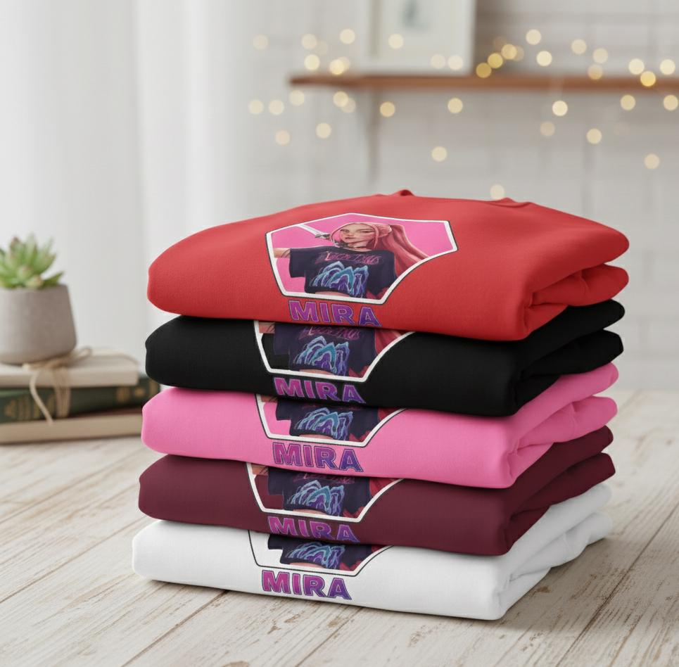 K-Pop Mira Youth Sweatshirt | Huntrix Mira Sweatshirt | k-Pop Demon Hunters Mira Sweatshirt | K-Pop Mira Sweatshirt | Mira Sweatshirt